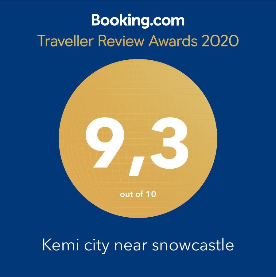 Kemi City L Near Snowcastle, 2 Rooms, Kitchen, Glazed Balcony, Free Parking On Street Exterior photo