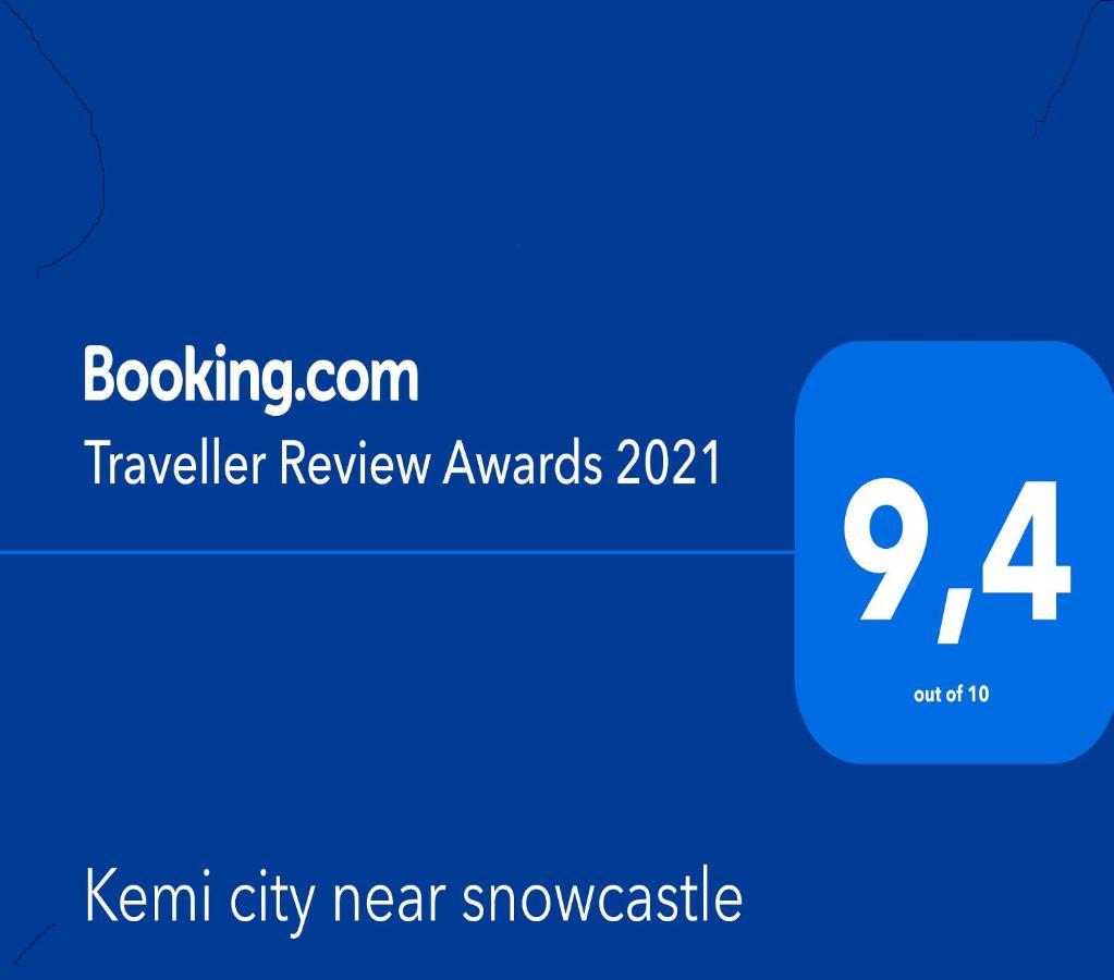 Kemi City L Near Snowcastle, 2 Rooms, Kitchen, Glazed Balcony, Free Parking On Street Exterior photo